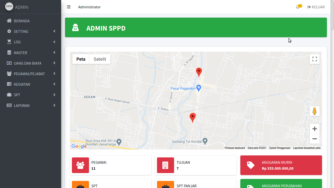 Sistem Informasi SPPD